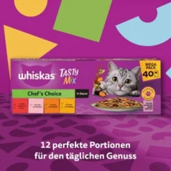 Whiskas Tasty Mix Multipack Chef's Choice In Sauce 40 X 85g -Angebote Pet Freude Store 1b5210eeef7f453606dcc23e2b6bf2495ca4331f 1410720 de DE Whiskas 5