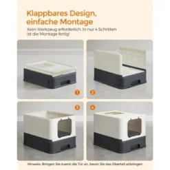 FEANDREA Katzentoilette, Mit Deckel Schwarz -Angebote Pet Freude Store 24563f3ac843d4727671c19763dc1d7931b51af3 1665868 de DE 8c3b6b79ab5d557467368f0b8528ab3f5b8ceecaUpev11