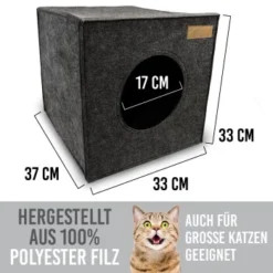 KaraLuna Katzenhöhle Aus Filz Fürs Regal Dunkelgrau -Angebote Pet Freude Store 37123b1035f4ec20bc7b362b991a6d4929a252ef 1407462 de DE 6d834d3c5982e86256fb065d382202243010b065yjIURw