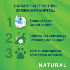 CATSAN Natural Klumpstreu 20 L -Angebote Pet Freude Store 39bcabb5cec3a7ee50925d95715c2e45630d307d 1390515 4
