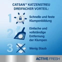 CATSAN Active Fresh Klumpstreu 8 L -Angebote Pet Freude Store a73368db549fd9b09b626975c4baa97d4ec4c8b3 1276805 3