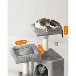 FEANDREA Katzenbaum 115cm Hellgrau Hellgrau -Angebote Pet Freude Store d01739e66babd48cf3a18f6cab1ebf8d14282a4d 1483568 de DE 92a4da13137ca0bb0db1b9d2435d522e3672974abX61xJ